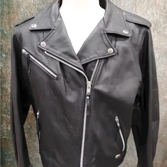 Harley-Davidson NWOT  Woman's Leather Jacket - Size XL - Picture 1 of 5
